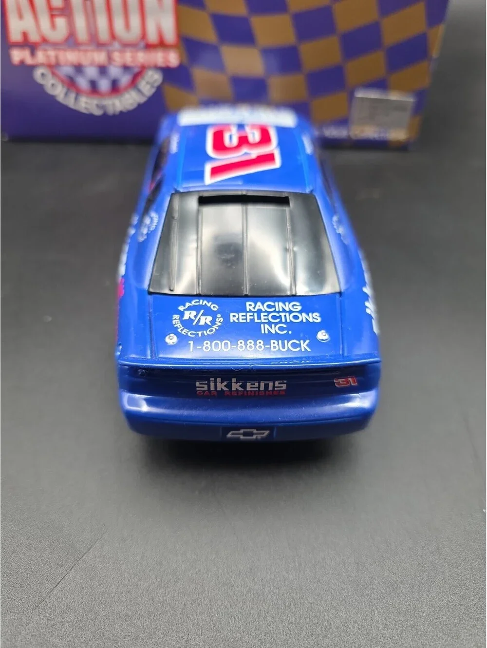 Action #31 Dale Earnhardt Jr Sikkens Car Refinishes 1998 Diecast Car Bank